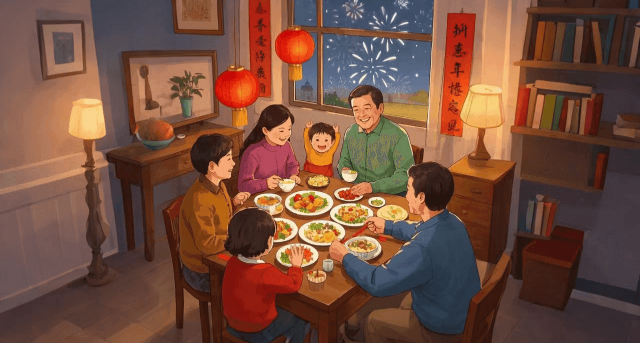 春节：温情团聚，传承文化，欢乐时光