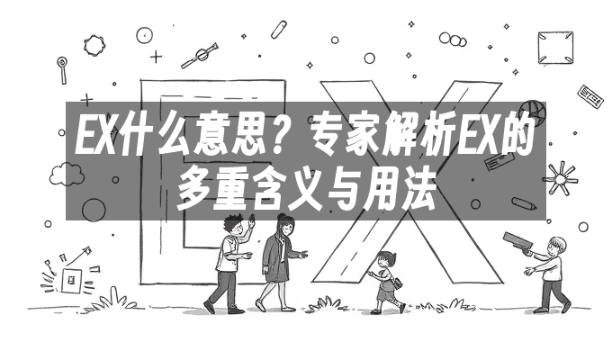 EX的多重含义与用法解析