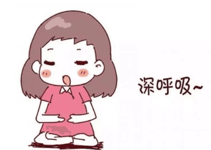 每天深呼吸10次，气足血畅精神好