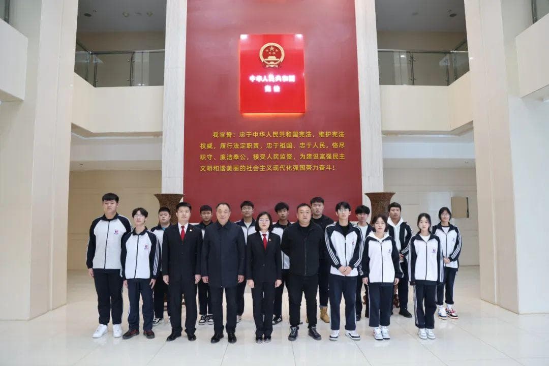 法润少年 护航成长丨“模拟法庭”解锁体验式普法新模式