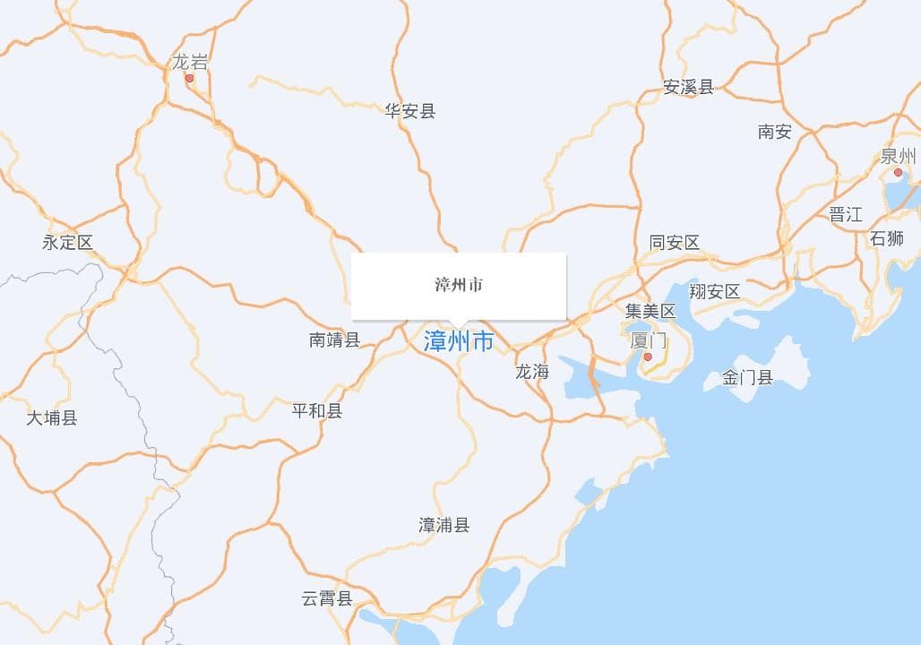漳州在哪里？漳州是哪个省的？漳州的位置地图和简介