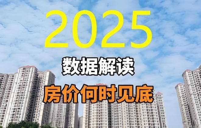2025年房价会见底吗？出生率稳不住，房价不见底