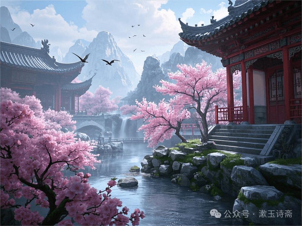 人间四月芳菲尽，十首关于四月的经典诗词，明媚又美好。