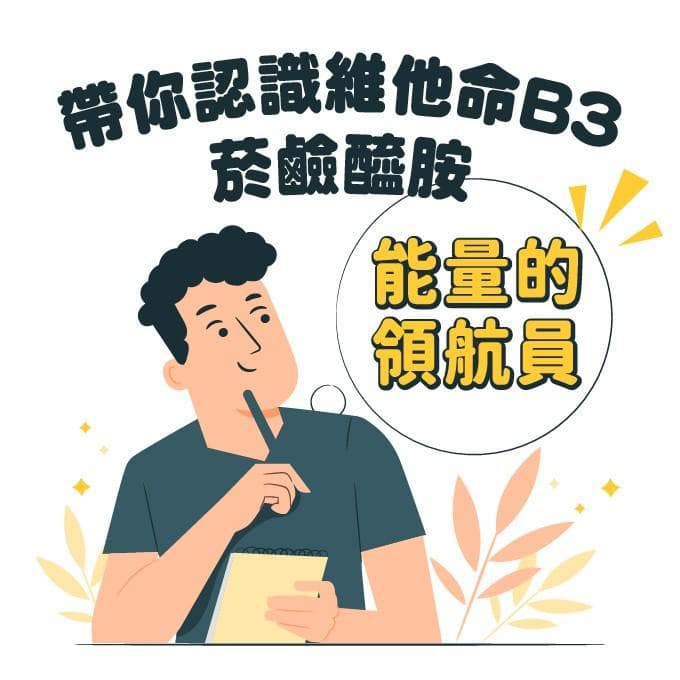 维生素B3（菸鹼醯胺）营养全攻略：功效、缺乏症状与注意事项大解析