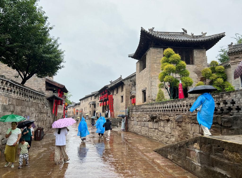 雨落山西上庄村