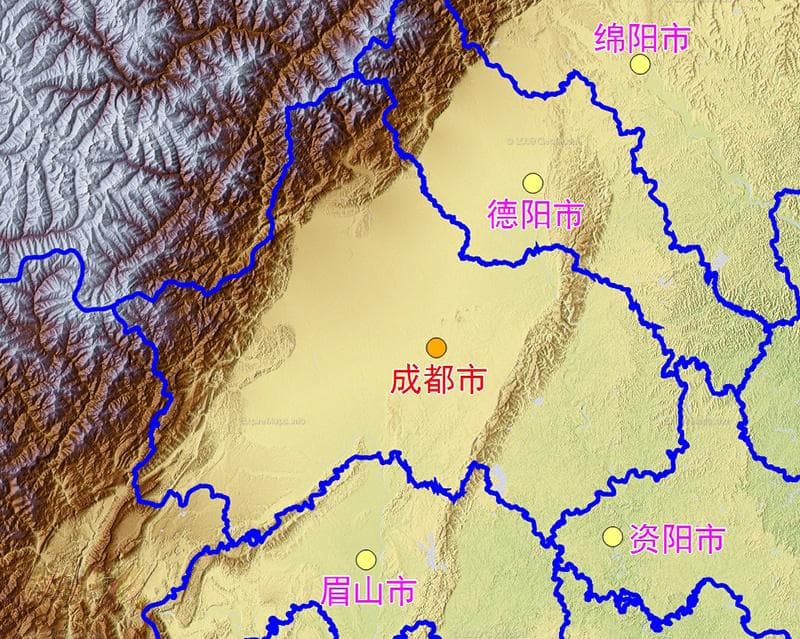 2024年四川各市GDP排行榜
