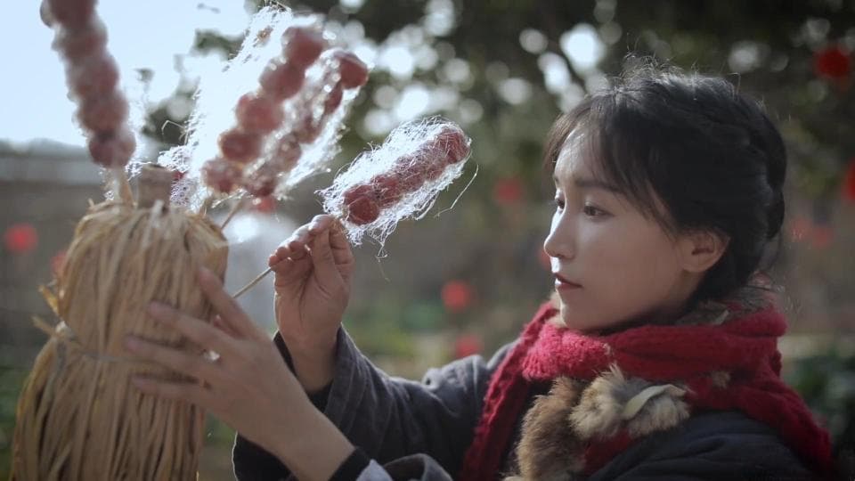李子柒教做的8种小零食，春节期间保准受欢迎，心灵手巧具象化了