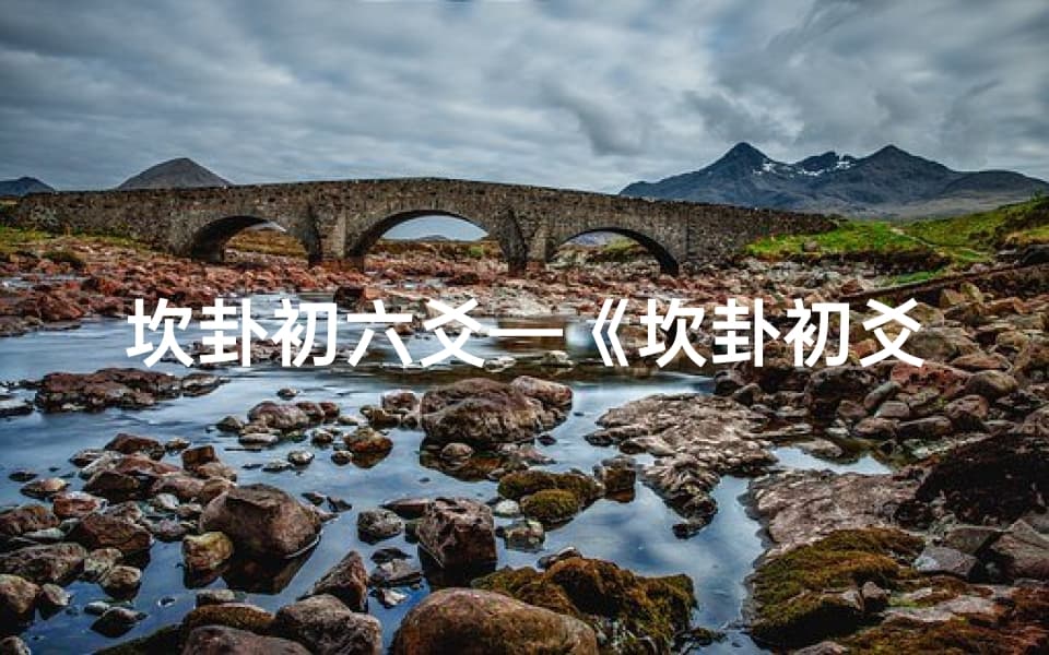 坎卦初六爻—《坎卦初爻变动解析：吉凶预兆洞察》