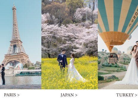 10大热门海外婚纱摄影地点及最佳拍摄月份推荐