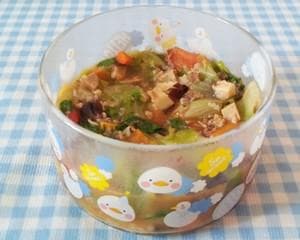 蔬菜番茄燕麦粥