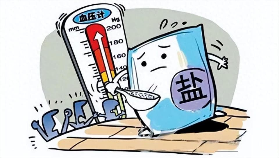 长期食用高盐食物危害不小，做好早期预防，远离心脑血管疾病！