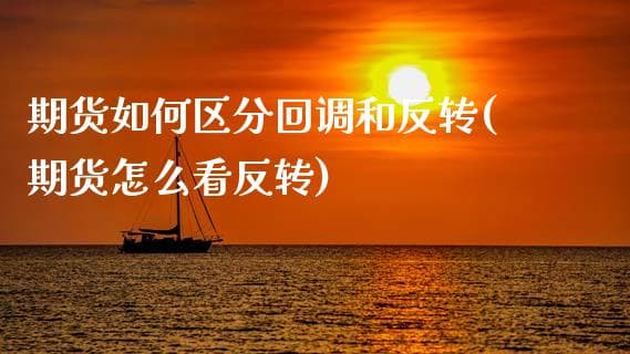 期货如何区分回调和反转(期货怎么看反转)