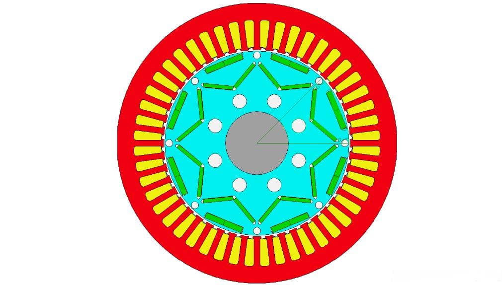 Ansys Motor-CAD：IPM 电机 Emag 模型概述