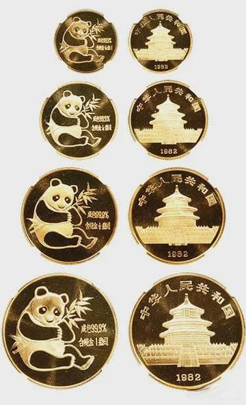 熊猫金币四十年发展历程（图文并茂）