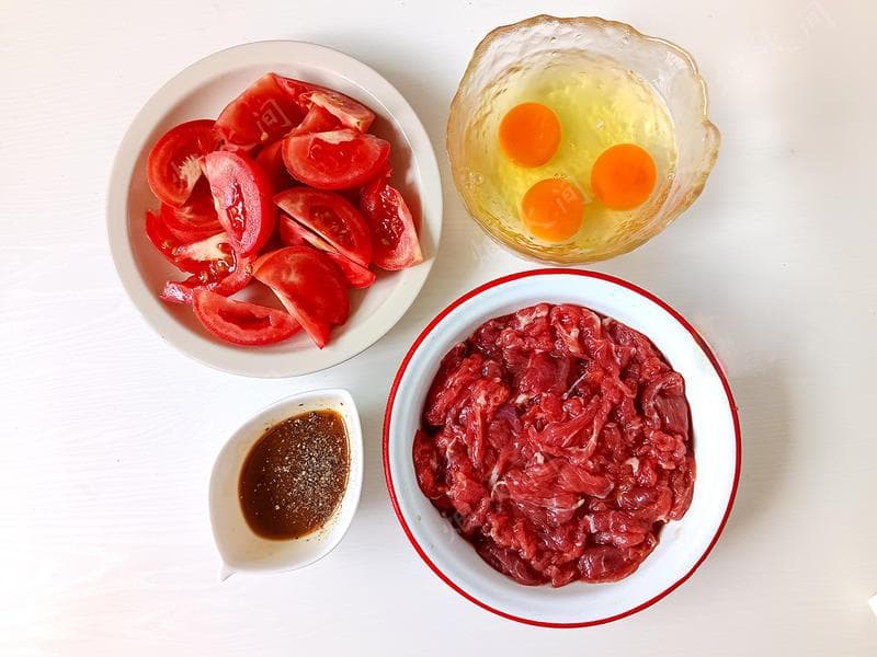 满满蛋白质营养！快手美味：牛肉鸡蛋炒番茄