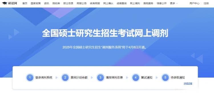 2025研考国家线已放榜，调剂通道即将开启！