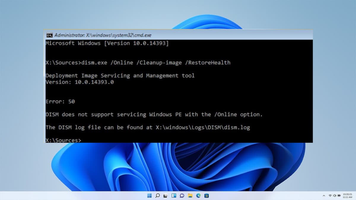 如何使用 DISM 修复 Windows 中的错误 11