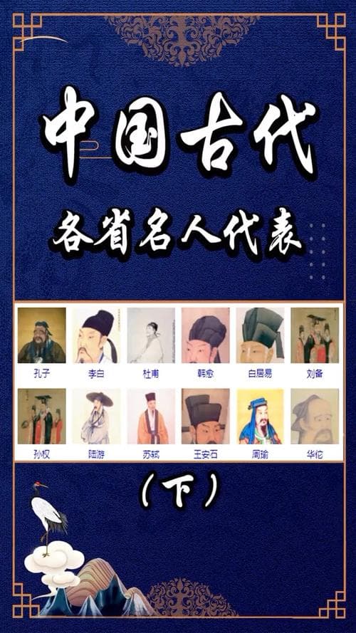 家乡的古今名人有哪些？家乡的骄傲！细数那些影响深远的古今名人！