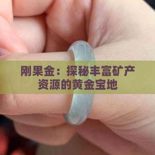 刚果金：探秘丰富矿产资源的黄金宝地