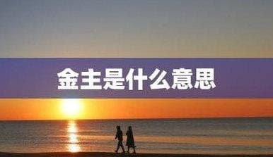 金主是什么意思？