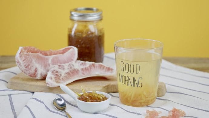 电饭锅蜂蜜柚子茶