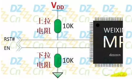 上拉、下拉电阻的原理和作用