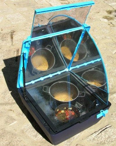 太阳灶的三种分类：聚光式、箱式、热管式