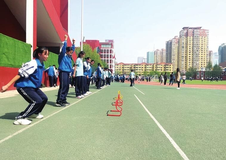 中考体育测试临近 科学合理备考 训练谨防受伤