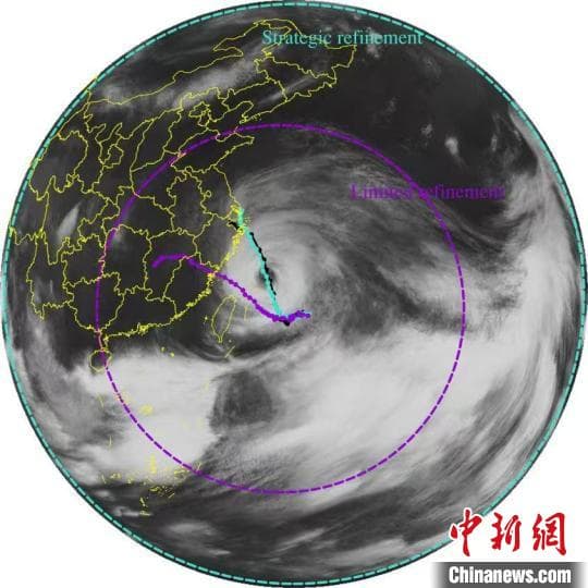 新方法助力台风路径预测精度达百公里内