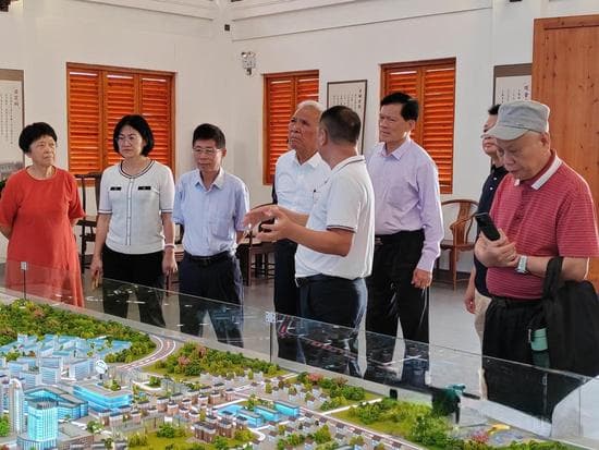 广东省老促会会长陈开枝一行深入湛江调研