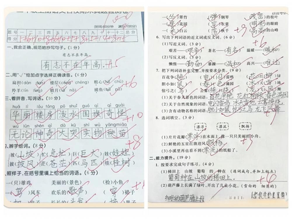 家校合力，写出汉字美