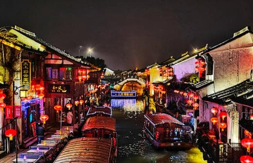 苏州十大夜游景点，领略不一样的姑苏夜色