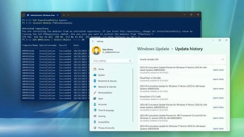 如何查看Win11系统的更新历史记录