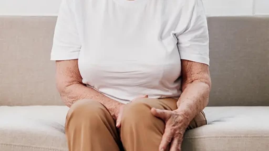 68歲婦女罹患退化性關節炎 中醫治療3周後膝關節疼痛明顯改善