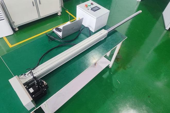 电动缸的脉冲信号定量化设置