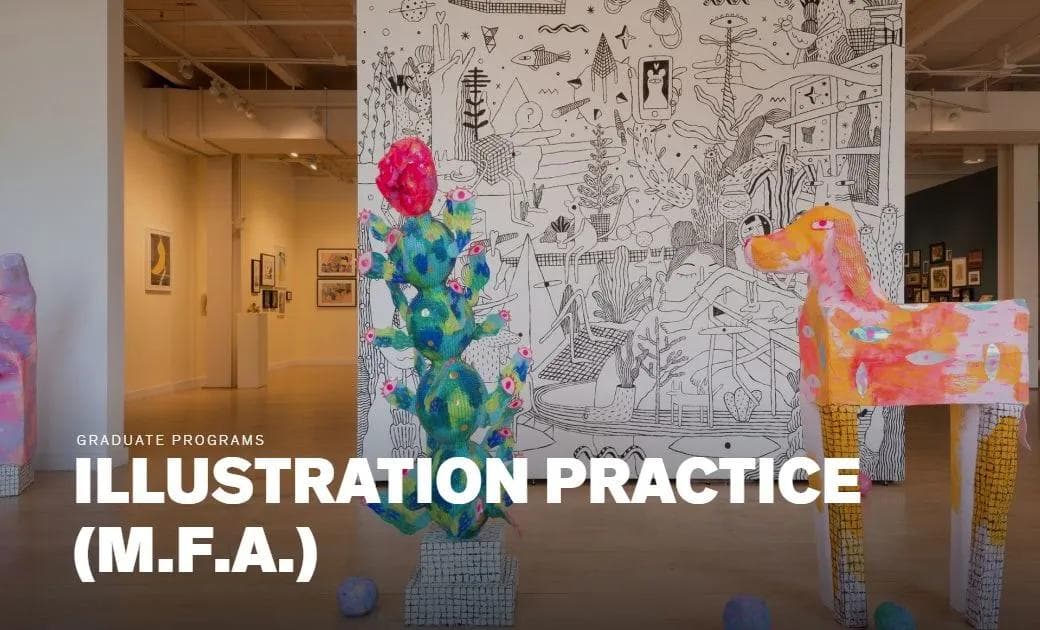 美国插画TOP院校——SAIC、MICA、Pratt、SVA，你选哪个？