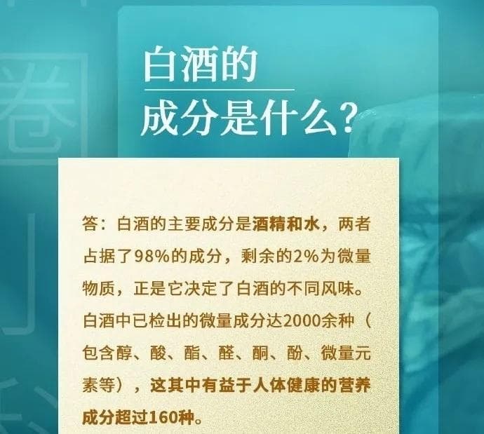 白酒中的这些成分决定了酒质的好坏？