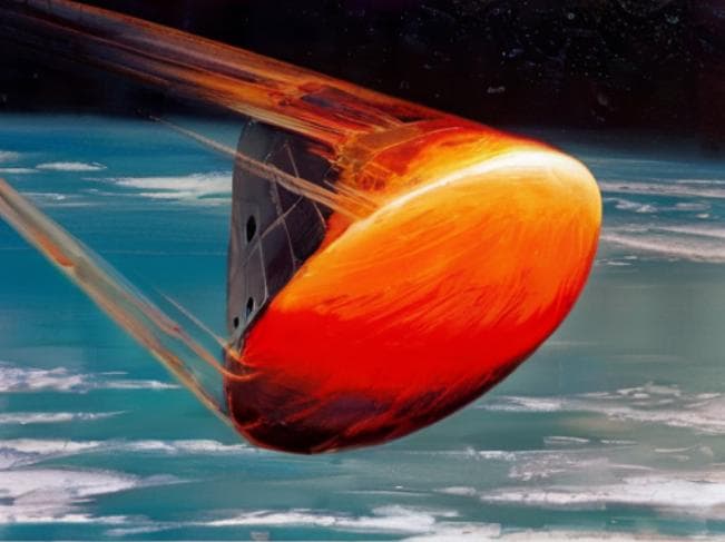 揭秘宇宙飞船返回舱：为什么都是平底设计？