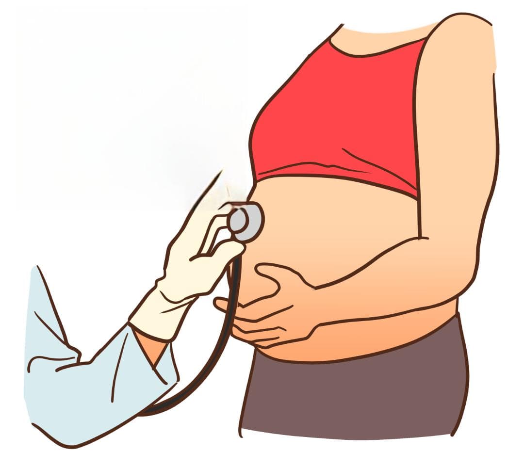 孕初期肚子痛怎么办？四种常见原因及位置分析，一看就懂！