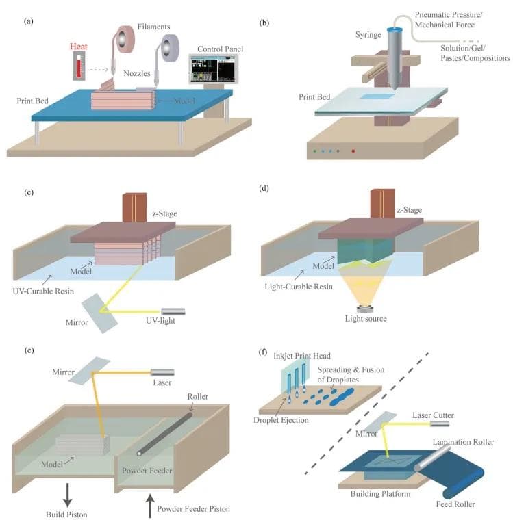 从健康监测到能量存储：3D打印技术在生物医学的多领域应用