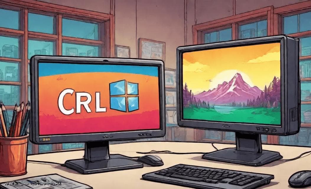 快速切换桌面的小秘密：Windows系统实用快捷键技巧