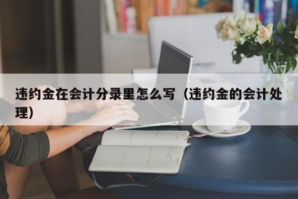 违约金在会计分录里怎么写（违约金的会计处理）