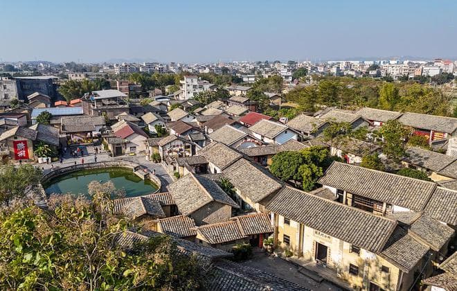 广西玉林鹏垌古村：岭南文化与现代生活的完美融合