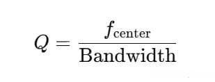 共鸣度与 Q 值：数字滤波器中的关键概念