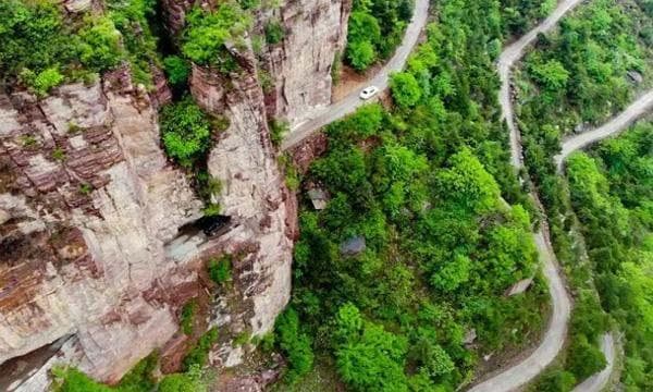太行山挂壁公路自驾游路线图