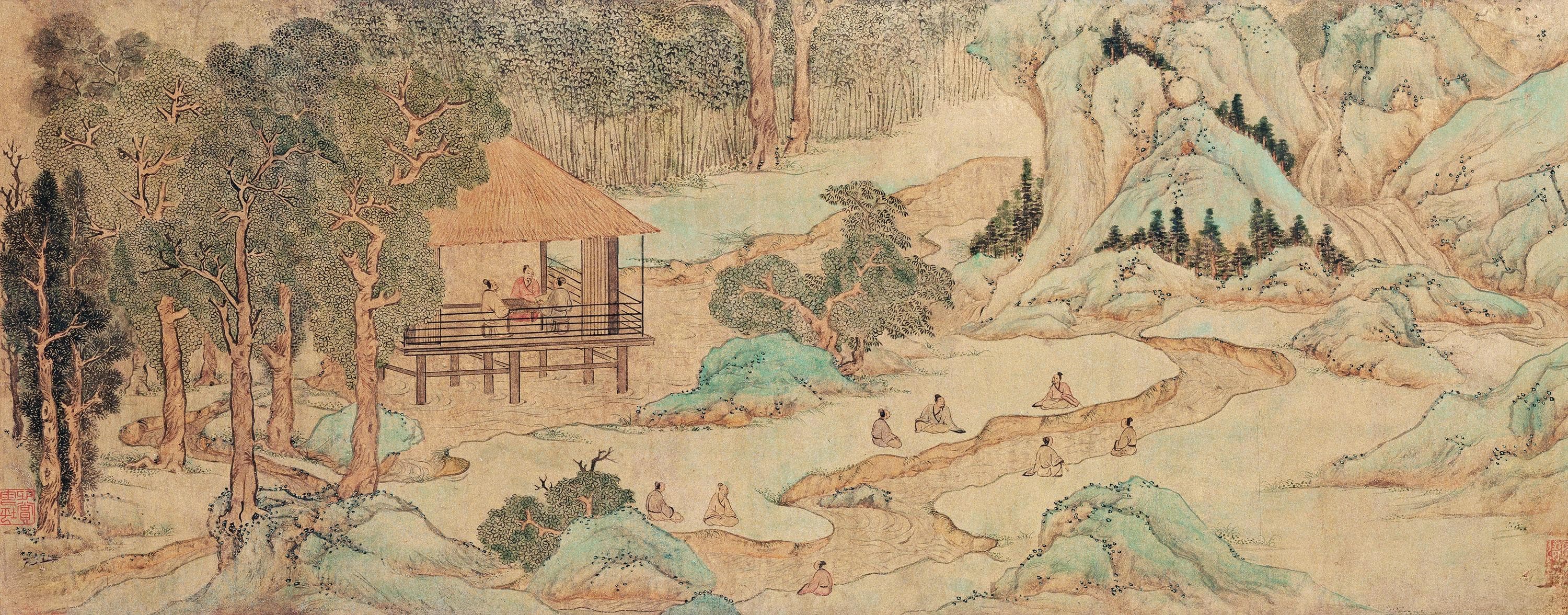 曲水流觞：山水为伴，诗酒为媒的文人雅集