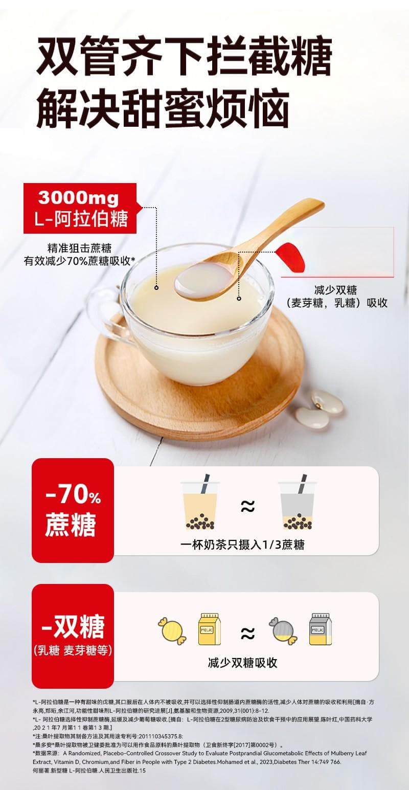 阿拉伯糖：一种天然的控糖物质