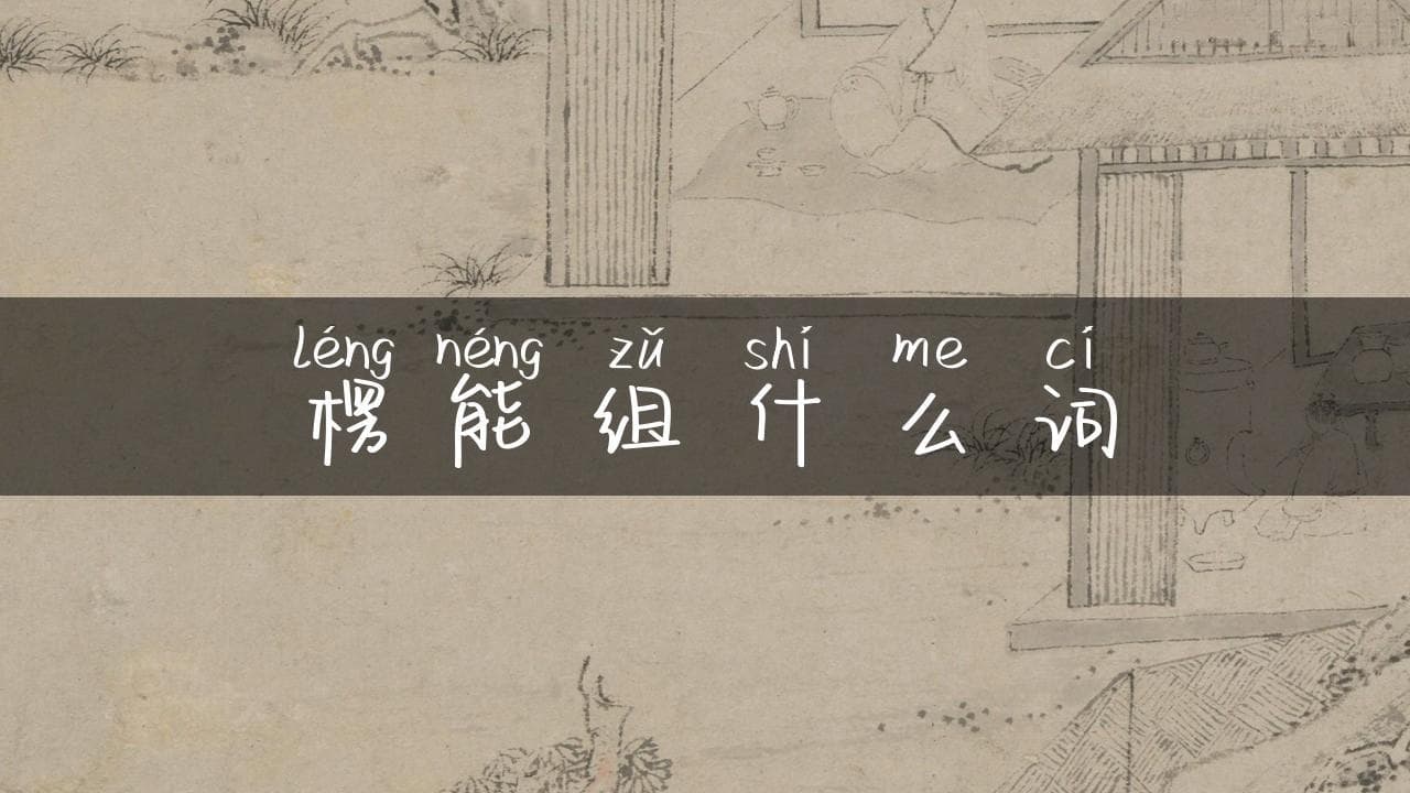 楞能组什么词