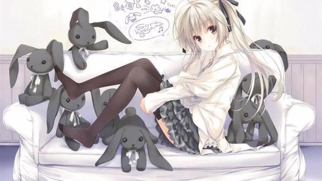 二次元白毛萝莉画法教程