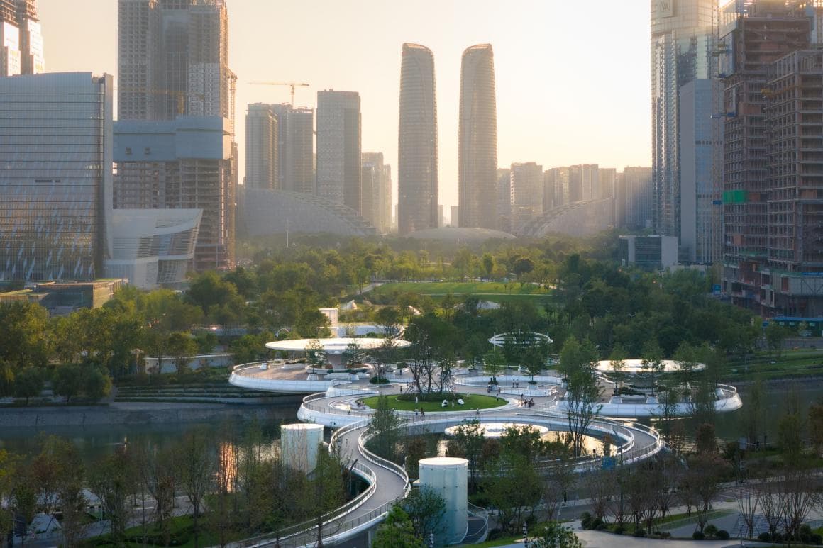 一座桥一处园 ：成都漂浮公园 / 中国建筑西南设计研究院有限公司